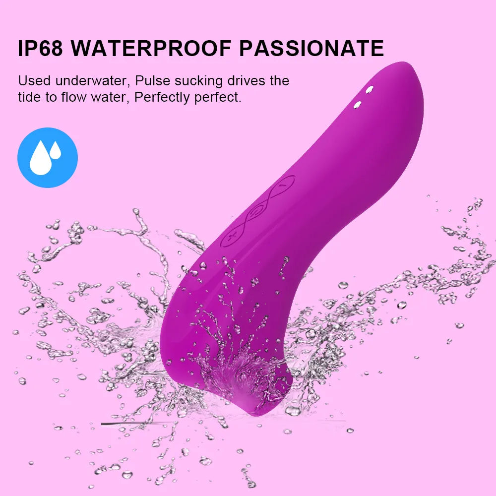 Tingle Vibes Ares Sucker Clitoris Vibrator