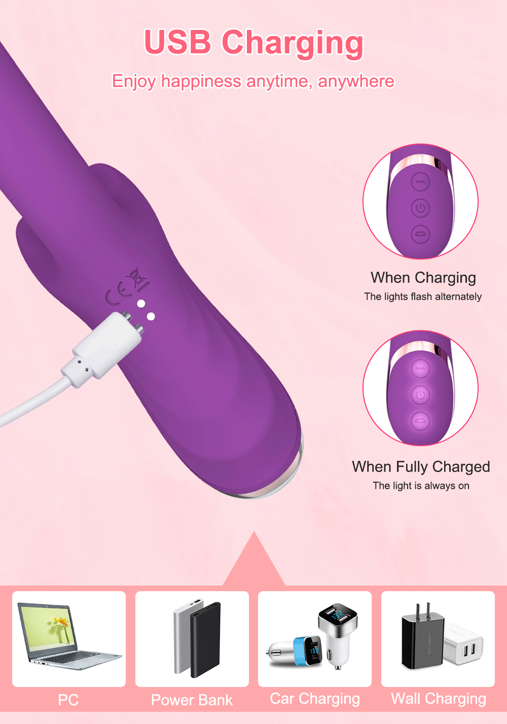 Tingle Vibes Erotes Clitoral Sucking Vibrator and Dildo