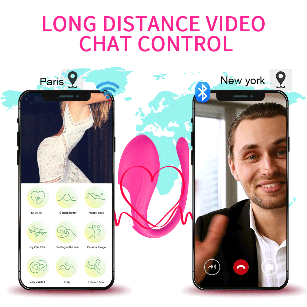 Tingle Vibes Anteros 9 Speed APP Controlled Vaginal Vibrators G Spot