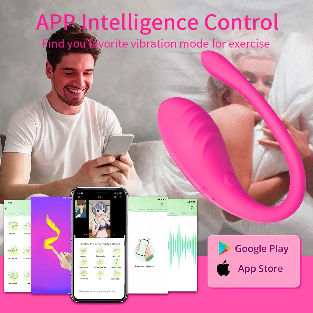 Tingle Vibes Anteros 9 Speed APP Controlled Vaginal Vibrators G Spot