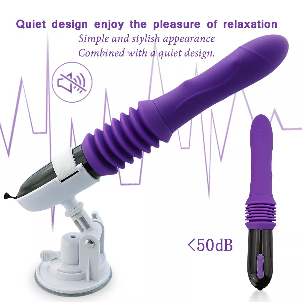 Tingle Vibes Psyche Telescopic Dildo Vibrator