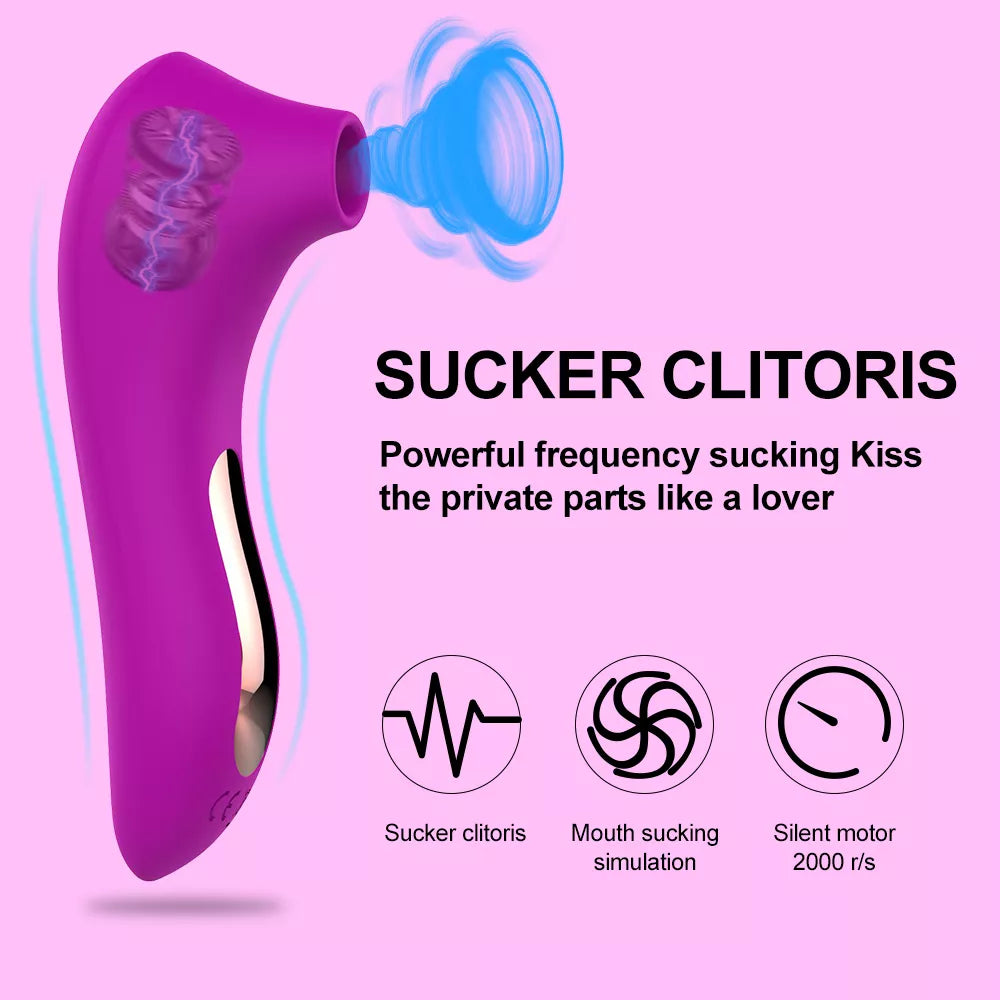 Tingle Vibes Ares Sucker Clitoris Vibrator